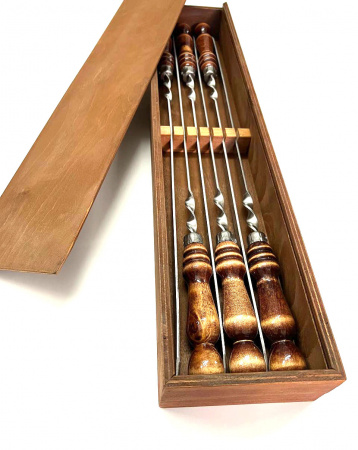 Подарочный набор шампуров "Бойскаут"